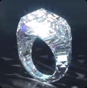 WORLDS LARGEST DIAMOND RING