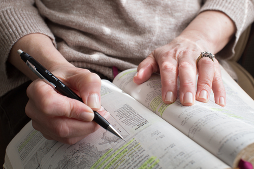 underlining in your Bible