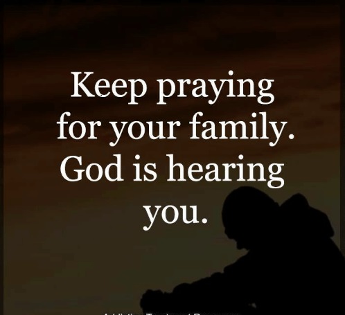 Praying for your family