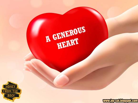 A generous heart