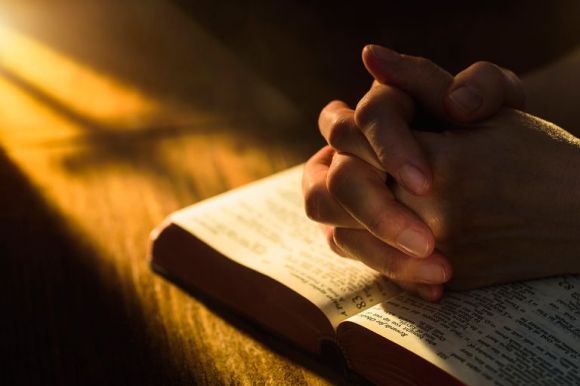 Prayer over the Bible