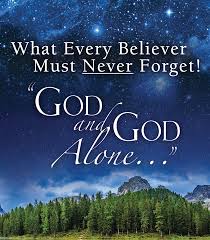 God alone