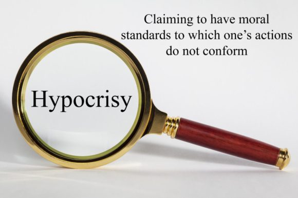 Hypocrisy