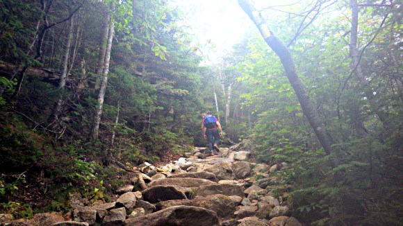 Walking a difficult trail!