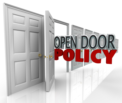 Open door policy